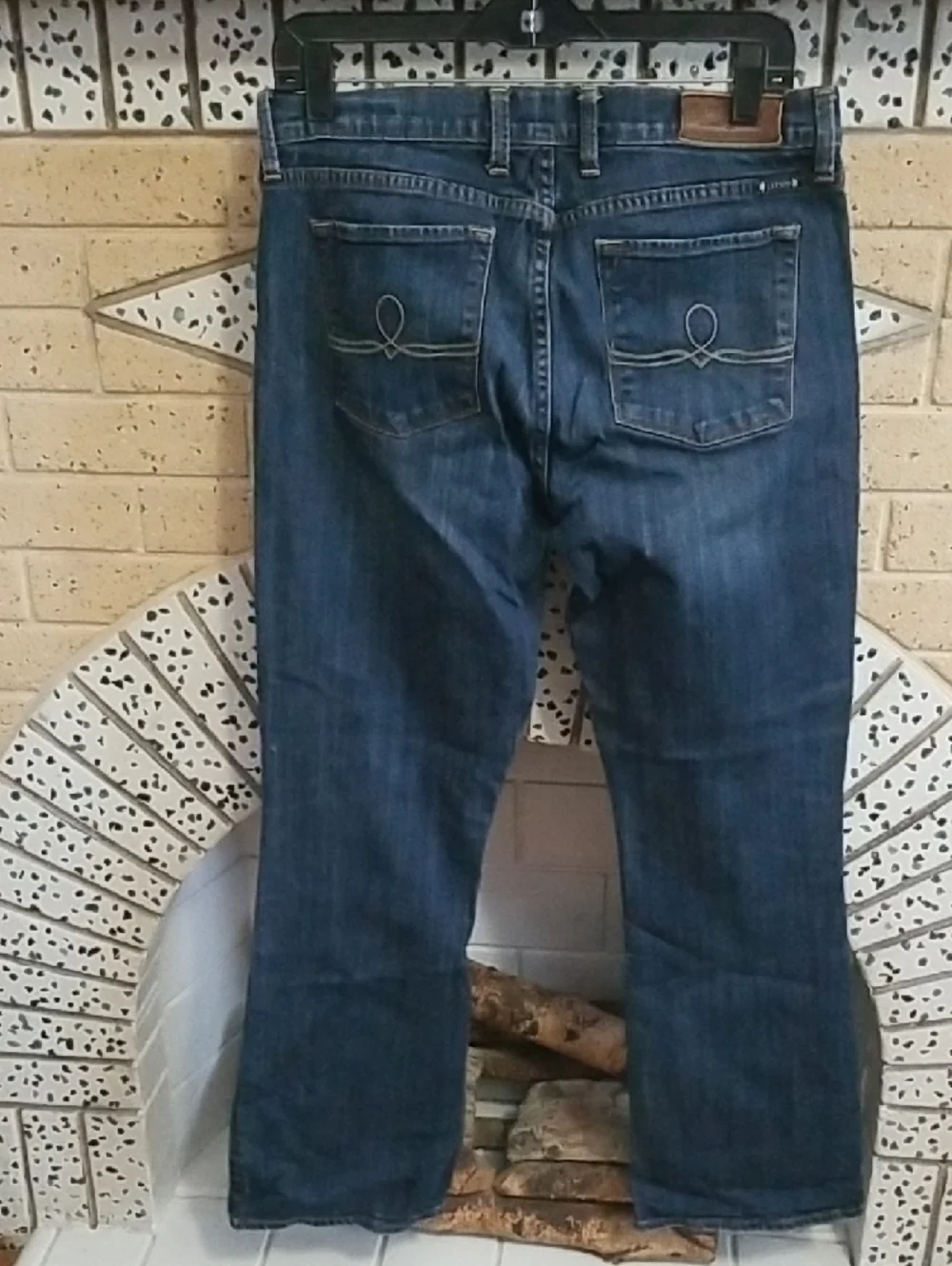Lucky Brand Women's Medium-Dark Blue Straight Leg Jeans - Picture 3 of 7